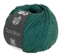 Lana Grossa Cool Wool Mélange Dunkelgrün Meliert