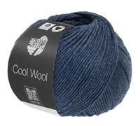 LANA GROSSA Cool Wool Melange | Extrafeine Merinowolle waschmaschinenfest und filzfrei | Handstrickgarn aus 100% Schurwolle (Merino extrafein) | 50g Wolle zum Stricken & Häkeln | 160m Garn FB 1493