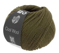 LANA GROSSA Cool Wool Melange | Extrafeine Merinowolle waschmaschinenfest und filzfrei | Handstrickgarn aus 100% Schurwolle (Merino extrafein) | 50g Wolle zum Stricken & Häkeln | 160m Garn FB 1408