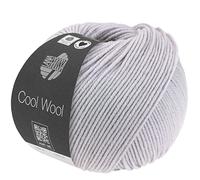 LANA GROSSA Cool Wool Melange | Extrafeine Merinowolle waschmaschinenfest und filzfrei | Handstrickgarn aus 100% Schurwolle (Merino extrafein) | 50g Wolle zum Stricken & Häkeln | 160m Garn FB 1402