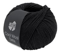 LANA GROSSA Cool Wool Seta | Cool Wool Klassiker mit Seidenanteil | Handstrickgarn aus 80% Schurwolle (Merino extrafein) & 20% Seide | 50g Wolle zum Stricken & Häkeln | 160m Garn FB 18