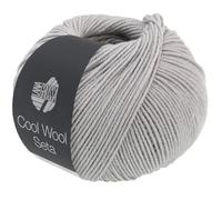 LANA GROSSA Cool Wool Seta | Cool Wool Klassiker mit Seidenanteil | Handstrickgarn aus 80% Schurwolle (Merino extrafein) & 20% Seide | 50g Wolle zum Stricken & Häkeln | 160m Garn FB 17