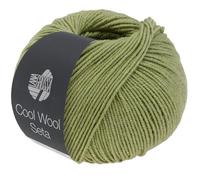 LANA GROSSA Cool Wool Seta | Cool Wool Klassiker mit Seidenanteil | Handstrickgarn aus 80% Schurwolle (Merino extrafein) & 20% Seide | 50g Wolle zum Stricken & Häkeln | 160m Garn FB 22
