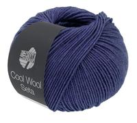 LANA GROSSA Cool Wool Seta | Cool Wool Klassiker mit Seidenanteil | Handstrickgarn aus 80% Schurwolle (Merino extrafein) & 20% Seide | 50g Wolle zum Stricken & Häkeln | 160m Garn