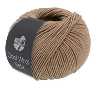 LANA GROSSA Cool Wool Seta | Cool Wool Klassiker mit Seidenanteil | Handstrickgarn aus 80% Schurwolle (Merino extrafein) & 20% Seide | 50g Wolle zum Stricken & Häkeln | 160m Garn FB 16