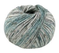 LANA GROSSA Cool Wool Spots | Extrafeine Merinowolle, waschmaschinenfest mit buntem Sprenkeldruck | Handstrickgarn aus 100% Schurwolle | 50g Wolle zum Stricken & Häkeln | 160m FB 5002