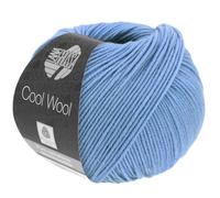 LANA GROSSA Cool Wool Uni | Extrafeine Merinowolle waschmaschinenfest und filzfrei | Handstrickgarn aus 100% Schurwolle (Merino extrafein) | 50g Wolle zum Stricken & Häkeln | 160m Garn FB 463