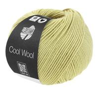 LANA GROSSA Cool Wool Uni | Extrafeine Merinowolle waschmaschinenfest und filzfrei | Handstrickgarn aus 100% Schurwolle (Merino extrafein) | 50g Wolle zum Stricken & Häkeln | 160m Garn FB 2122