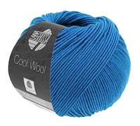 LANA GROSSA Cool Wool Uni | Extrafeine Merinowolle waschmaschinenfest und filzfrei | Handstrickgarn aus 100% Schurwolle (Merino extrafein) | 50g Wolle zum Stricken & Häkeln | 160m Garn FB 2103