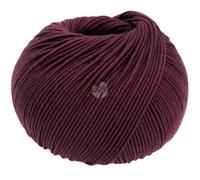 LANA GROSSA Cool Wool Uni | Extrafeine Merinowolle waschmaschinenfest und filzfrei | Handstrickgarn aus 100% Schurwolle (Merino extrafein) | 50g Wolle zum Stricken & Häkeln | 160m Garn FB 2118