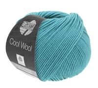 LANA GROSSA Cool Wool Uni | Extrafeine Merinowolle waschmaschinenfest und filzfrei | Handstrickgarn aus 100% Schurwolle (Merino extrafein) | 50g Wolle zum Stricken & Häkeln | 160m Garn FB 2048