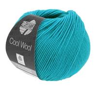 LANA GROSSA Cool Wool Uni | Extrafeine Merinowolle waschmaschinenfest und filzfrei | Handstrickgarn aus 100% Schurwolle (Merino extrafein) | 50g Wolle zum Stricken & Häkeln | 160m Garn FB 502