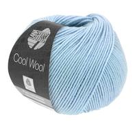 LANA GROSSA Cool Wool Uni | Extrafeine Merinowolle waschmaschinenfest und filzfrei | Handstrickgarn aus 100% Schurwolle (Merino extrafein) | 50g Wolle zum Stricken & Häkeln | 160m Garn FB 430