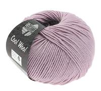 LANA GROSSA Cool Wool Uni | Extrafeine Merinowolle waschmaschinenfest und filzfrei | Handstrickgarn aus 100% Schurwolle (Merino extrafein) | 50g Wolle zum Stricken & Häkeln | 160m Garn FB 2058