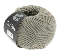 Lana Grossa Strickgarn Cool Wool Uni – extrafeine Merinowolle, waschmaschinenfest, 50g (FB 2027)