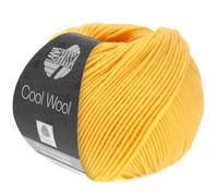 LANA GROSSA Cool Wool Uni | Extrafeine Merinowolle waschmaschinenfest und filzfrei | Handstrickgarn aus 100% Schurwolle (Merino extrafein) | 50g Wolle zum Stricken & Häkeln | 160m Garn FB 419