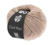 LANA GROSSA Cool Wool Uni | Extrafeine Merinowolle waschmaschinenfest und filzfrei | Handstrickgarn aus 100% Schurwolle (Merino extrafein) | 50g Wolle zum Stricken & Häkeln | 160m Garn FB 2010