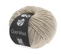 LANA GROSSA Cool Wool Uni | Extrafeine Merinowolle waschmaschinenfest und filzfrei | Handstrickgarn aus 100% Schurwolle (Merino extrafein) | 50g Wolle zum Stricken & Häkeln | 160m Garn FB 526