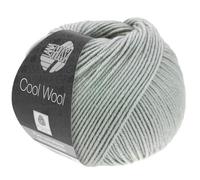 LANA GROSSA Cool Wool Uni | Extrafeine Merinowolle waschmaschinenfest und filzfrei | Handstrickgarn aus 100% Schurwolle (Merino extrafein) | 50g Wolle zum Stricken & Häkeln | 160m Garn FB 589