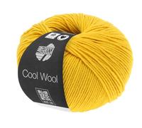 LANA GROSSA Cool Wool Uni | Extrafeine Merinowolle waschmaschinenfest und filzfrei | Handstrickgarn aus 100% Schurwolle (Merino extrafein) | 50g Wolle zum Stricken & Häkeln | 160m Garn FB 2005