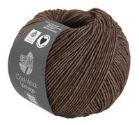 Lana Grossa Cool Wool Vintage 7384 - Dunkelbraun