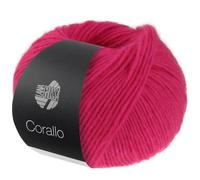 Lana Grossa Corallo Uni 50g 104 - Fuchsia