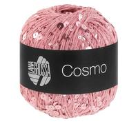 LANA GROSSA Cosmo | Beilaufgarn aus Baumwolle mit großen und kleinen Pailletten | Handstrickgarn aus 100% Baumwolle | 100g Wolle zum Stricken & Häkeln | 260m GarnFB 14