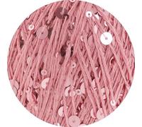 LANA GROSSA Cosmo | Beilaufgarn aus Baumwolle mit großen und kleinen Pailletten | Handstrickgarn aus 100% Baumwolle | 100g Wolle zum Stricken & Häkeln | 260m GarnFB 14