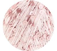 LANA GROSSA Cosmo | Beilaufgarn aus Baumwolle mit großen und kleinen Pailletten | Handstrickgarn aus 100% Baumwolle | 100g Wolle zum Stricken & Häkeln | 260m GarnFB 13