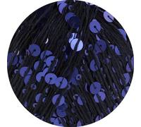 LANA GROSSA Cosmo | Beilaufgarn aus Baumwolle mit großen und kleinen Pailletten | Handstrickgarn aus 100% Baumwolle | 100g Wolle zum Stricken & Häkeln | 260m GarnFB 19