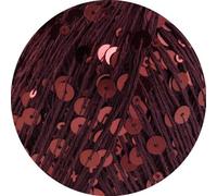 LANA GROSSA Cosmo | Beilaufgarn aus Baumwolle mit großen und kleinen Pailletten | Handstrickgarn aus 100% Baumwolle | 100g Wolle zum Stricken & Häkeln | 260m GarnFB 17