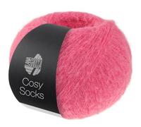 LANA GROSSA Cosy Socks | Flauschiges Sockengarn mit Merinowolle, waschmaschinenfest | Handstrickgarn aus 70% Schurwolle (Merino) & 30% Polyamid| 100g Wolle, Stricken & Häkeln | 400m Garn FB 2