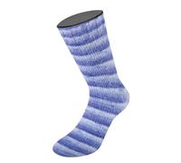 LANA GROSSA Cosy Socks Soft Stripes | Flauschiges Sockengarn mit besonderem Druckeffekt | Handstrickgarn aus 70% Schurwolle & 30% Polyamid | 100g Wolle zum Stricken & Häkeln | 400m Garn FB 101