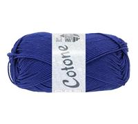 LANA GROSSA Cotone | Baumwollbasicgarn | Handstrickgarn aus 100% Baumwolle | 50g Wolle zum Stricken & Häkeln | 125m Garn FB 12