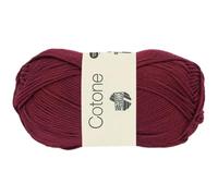LANA GROSSA Cotone | Baumwollbasicgarn | Handstrickgarn aus 100% Baumwolle | 50g Wolle zum Stricken & Häkeln | 125m Garn FB 59