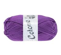 LANA GROSSA Cotone | Baumwollbasicgarn | Handstrickgarn aus 100% Baumwolle | 50g Wolle zum Stricken & Häkeln | 125m Garn FB 132