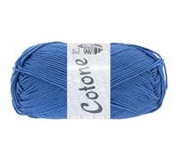 LANA GROSSA Cotone | Baumwollbasicgarn | Handstrickgarn aus 100% Baumwolle | 50g Wolle zum Stricken & Häkeln | 125m Garn FB 11