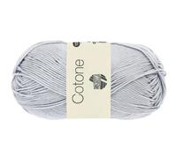 LANA GROSSA Cotone | Baumwollbasicgarn | Handstrickgarn aus 100% Baumwolle | 50g Wolle zum Stricken & Häkeln | 125m Garn FB 63