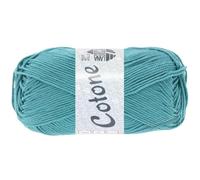 LANA GROSSA Cotone | Baumwollbasicgarn | Handstrickgarn aus 100% Baumwolle | 50g Wolle zum Stricken & Häkeln | 125m Garn FB 43