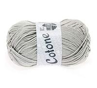 LANA GROSSA Cotone | Baumwollbasicgarn | Handstrickgarn aus 100% Baumwolle | 50g Wolle zum Stricken & Häkeln | 125m Garn FB 27