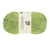 LANA GROSSA Cotone | Baumwollbasicgarn | Handstrickgarn aus 100% Baumwolle | 50g Wolle zum Stricken & Häkeln | 125m Garn FB 73