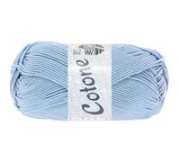 LANA GROSSA Cotone | Baumwollbasicgarn | Handstrickgarn aus 100% Baumwolle | 50g Wolle zum Stricken & Häkeln | 125m Garn FB 33