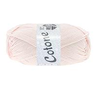 LANA GROSSA Cotone | Baumwollbasicgarn | Handstrickgarn aus 100% Baumwolle | 50g Wolle zum Stricken & Häkeln | 125m Garn FB 99