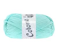 LANA GROSSA Cotone | Baumwollbasicgarn | Handstrickgarn aus 100% Baumwolle | 50g Wolle zum Stricken & Häkeln | 125m Garn FB 35