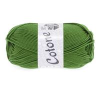 LANA GROSSA Cotone | Baumwollbasicgarn | Handstrickgarn aus 100% Baumwolle | 50g Wolle zum Stricken & Häkeln | 125m Garn FB 54