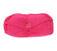 LANA GROSSA Cotone Neon | Baumwollbasicgarn | Handstrickgarn aus 100% Baumwolle | 50g Wolle zum Stricken & Häkeln | 125m Garn FB 216