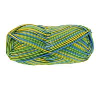 LANA GROSSA Cotone Print | Baumwollbasicgarn | Handstrickgarn aus 100% Baumwolle | 50g Wolle zum Stricken & Häkeln | 125m Garn