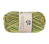 LANA GROSSA Cotone Print | Baumwollbasicgarn | Handstrickgarn aus 100% Baumwolle | 50g Wolle zum Stricken & Häkeln | 125m Garn FB 367