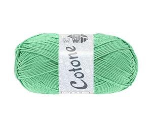 Lana Grossa Cotone uni 86 - Mintgrün