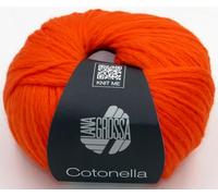 Lana Grossa Cotonella Uni 212 - Neonrot